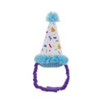 Peluche chien chapeau de fête élastique – photo 1