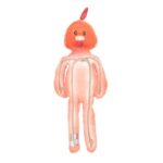 Peluche chien coq corde – photo 3