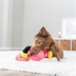 Peluche chien flamant rose – photo 5