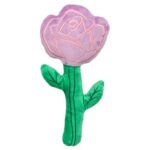 Peluche chien rose violette – photo 1