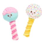 Peluche chien cupcake et donut – photo 1