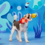 Peluche chien 3 poissons – photo 3