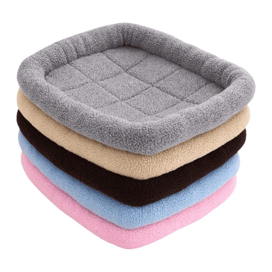 Tapis chien effet peau de mouton – photo 1